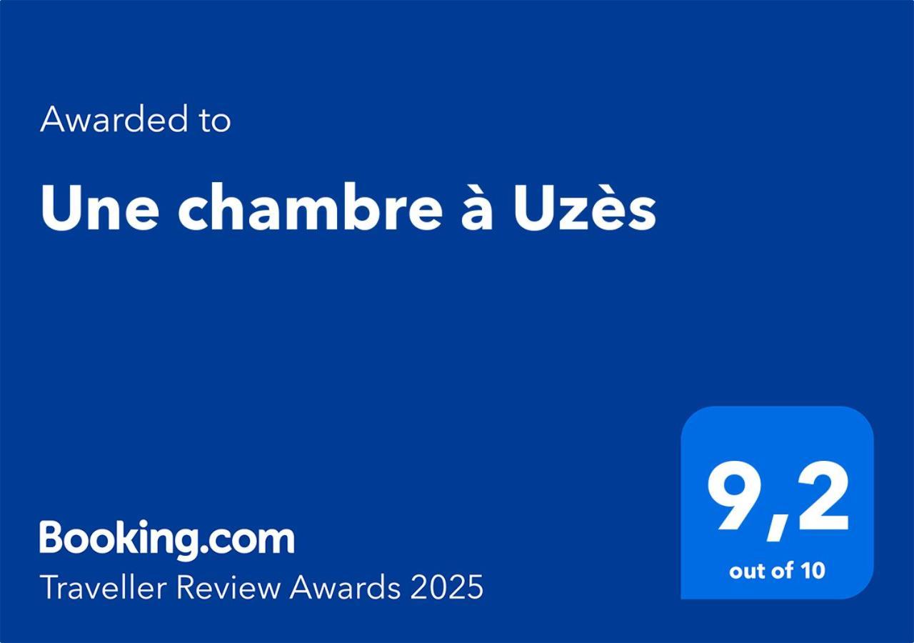 Une chambre à Uzès Exterior foto